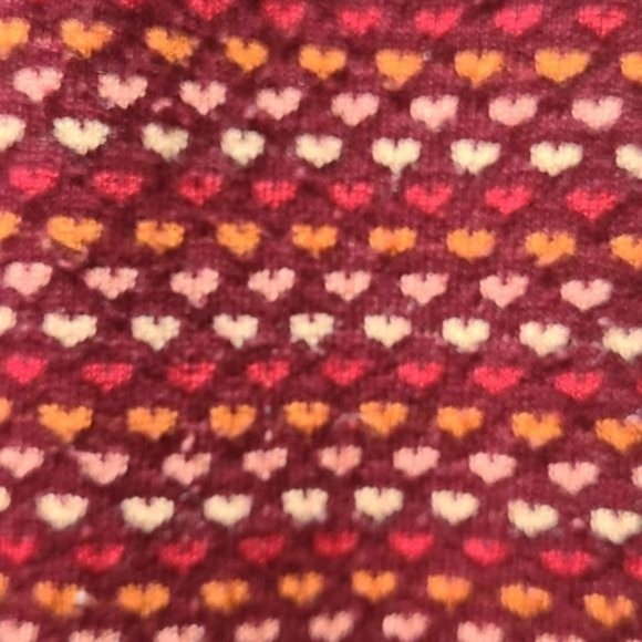 Unbranded Women's Size Medium Red Heart Print Tank Top Knit Banded Waist - Picture 7 of 7